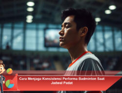 Cara Menjaga Konsistensi Performa Badminton Saat Jadwal Padat