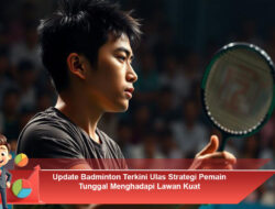 Update Badminton Terkini Ulas Strategi Pemain Tunggal Menghadapi Lawan Kuat