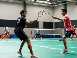 Tips Mengatur Posisi Badminton Ganda Agar Tidak Menabrak Rekan Tim