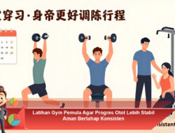Latihan Gym Pemula Agar Progres Otot Lebih Stabil Aman Bertahap Konsisten