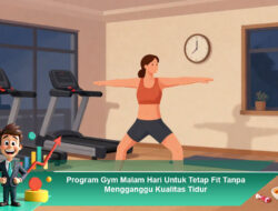 Program Gym Malam Hari Untuk Tetap Fit Tanpa Mengganggu Kualitas Tidur
