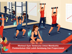 Workout Gym Terencana Untuk Membantu Pembentukan Otot Lebih Seimbang dan Proporsional