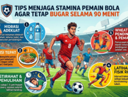 Tips Menjaga Stamina Pemain Bola agar Tetap Bugar Selama 90 Menit
